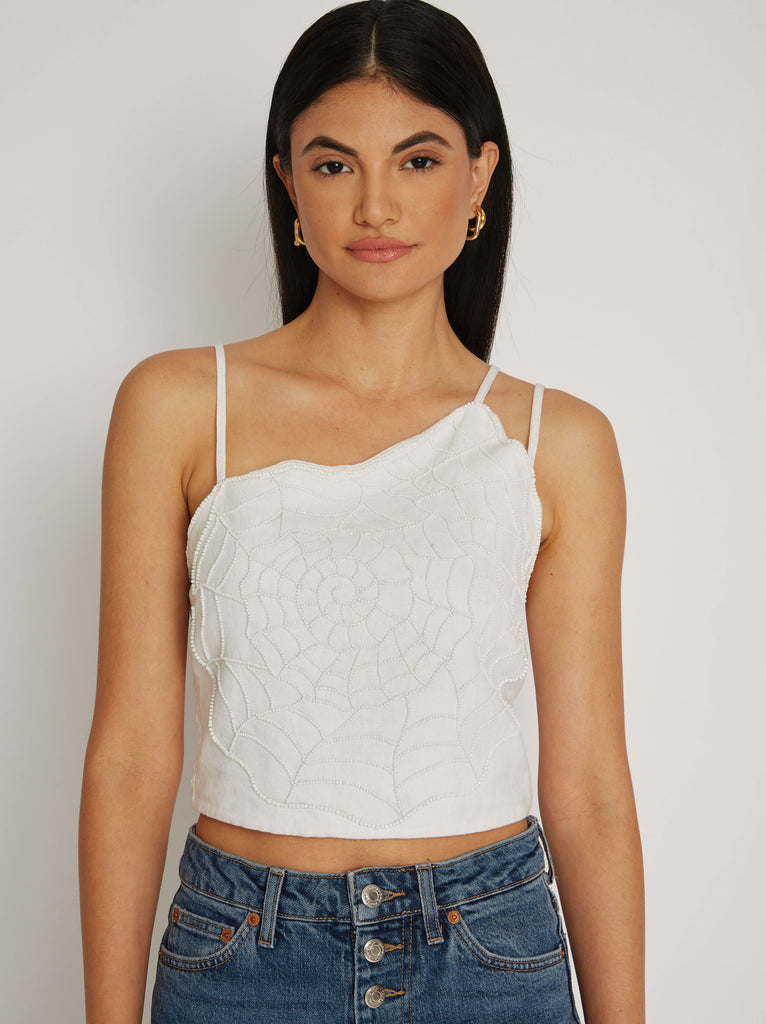 Vinci Beaded Top